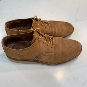Red Wing Shoes Tan Suede Oxfords
